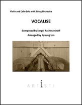 Vocalise Orchestra sheet music cover